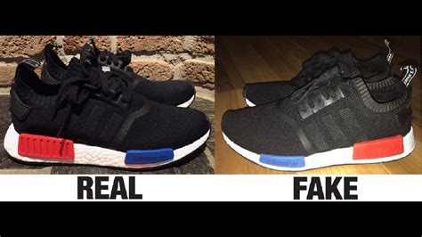 real vs fake adidas nmd|how to identify NMD shoes.